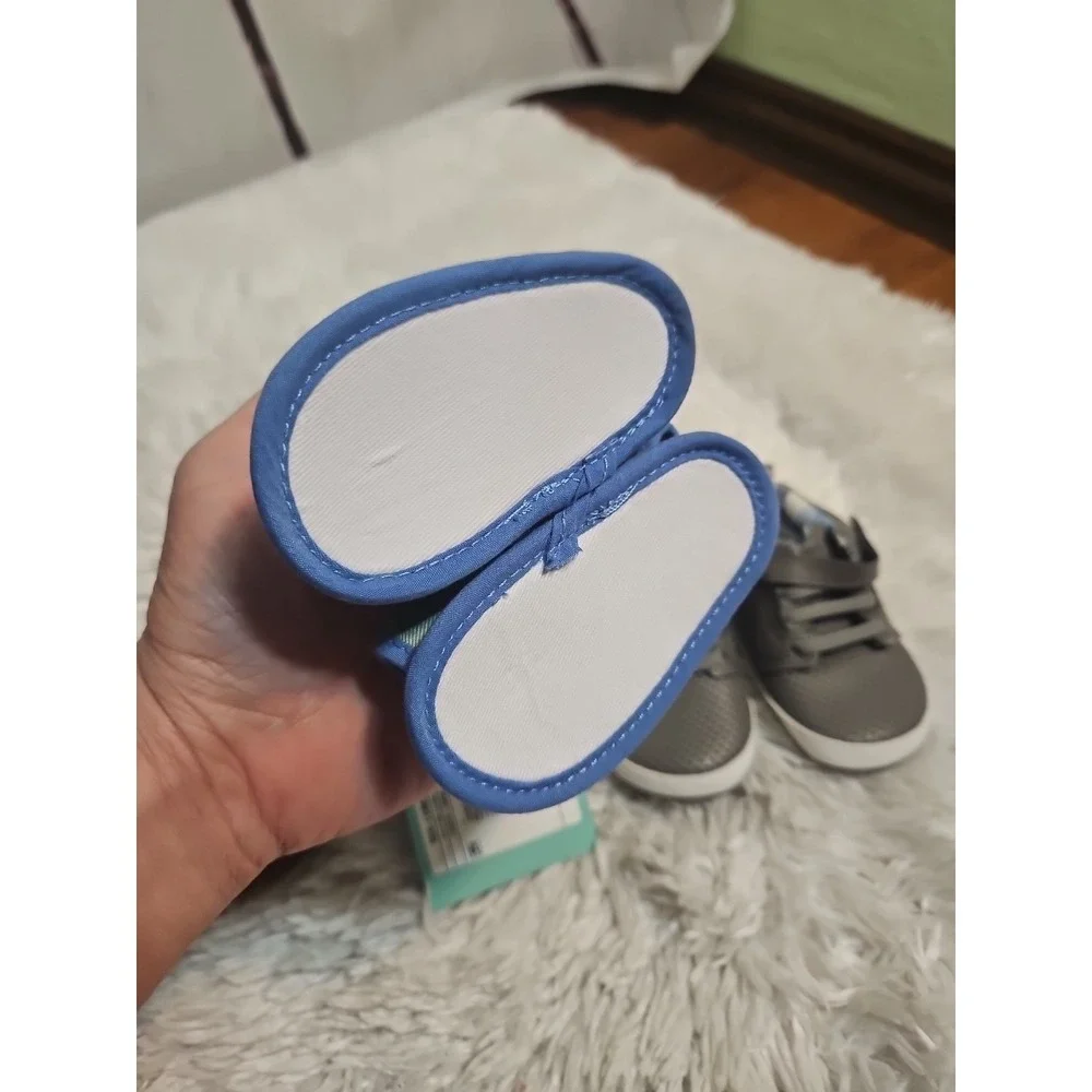 Baby Boy Shoes Size 0- 3 Months, 6 -‎ 12 Months  New Without Box  Lot Of 3 Pairs